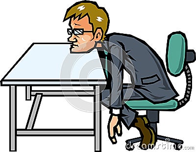 No motivation businessman Stock Photo