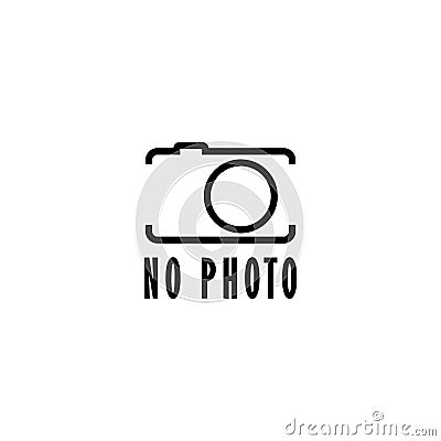 No photo available icon. Picture coming soon icon isolated on white background Vector Illustration