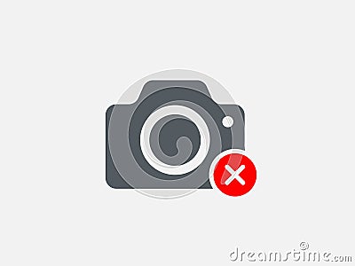 No photo available vector icon, default image symbol. Picture coming soon for web site or mobile app Vector Illustration