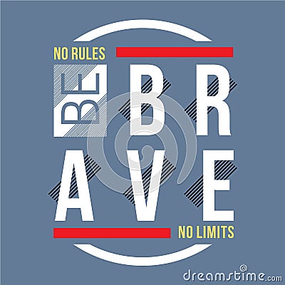 No rules no limit graphic tees vector denim vintage Vector Illustration