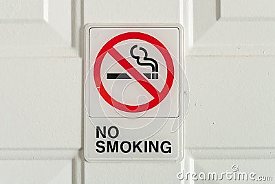 No Smoking Stock Photo