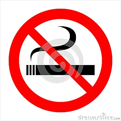 No smoking 4 (+ vector) Vector Illustration