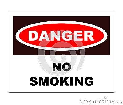 No smoking Vector Illustration