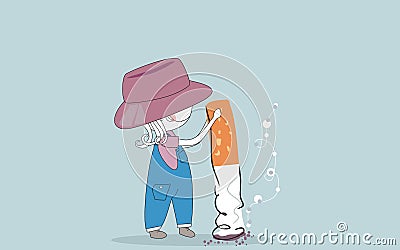 No smoking day Vector Illustration