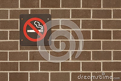 No Smoking Sign Stock Photo