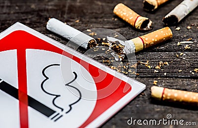 No smoking Stock Photo