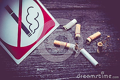 No smoking Stock Photo