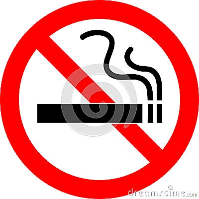 No smoking Vector Illustration