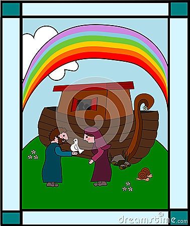 Noah s ark Stock Photo