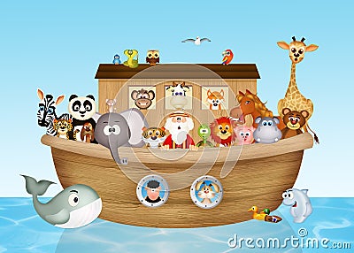 Noah's ark Stock Photo