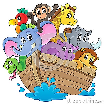 Noahs ark theme image 1 Vector Illustration