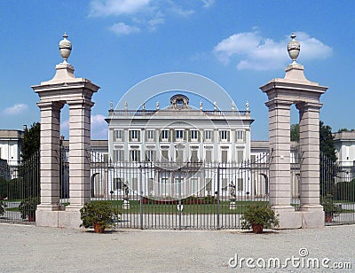 Nobility villa Stock Photo