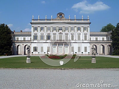 Nobility villa Stock Photo