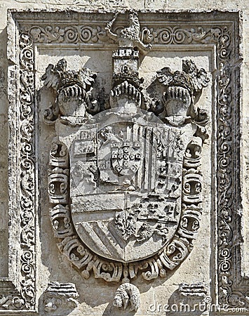 Noble heraldic symbol Stock Photo