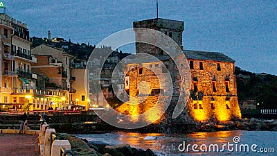 Noche del castillo de Rapallo Noche del castillo de Rapallo