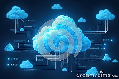 Node JS Hosting Options Stock Photo
