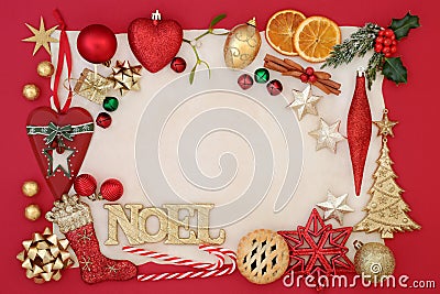 Noel Abstract Background Stock Photo
