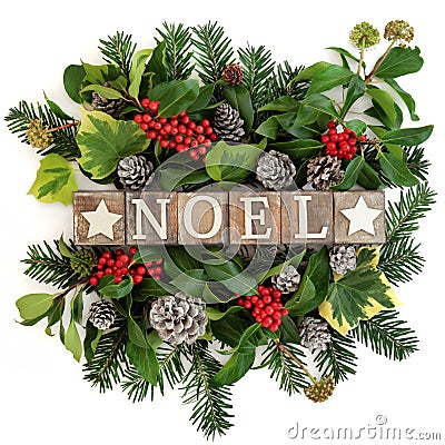 Noel Decoration Stock Photo