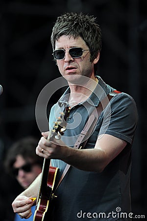 Noel Gallagher`s High Flying Birds Editorial Stock Photo