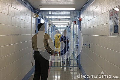 Nogales old jail interior 4490 Editorial Stock Photo