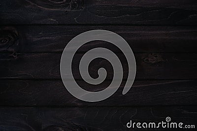 Noir elegance black wooden board background. Wood texture. Stock Photo