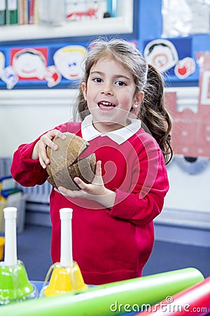 Noisy Nursery Lesson Stock Photo