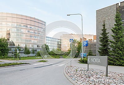 Nokia offices Editorial Stock Photo