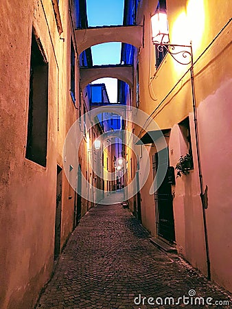 Noli, Liguria, Italy Stock Photo