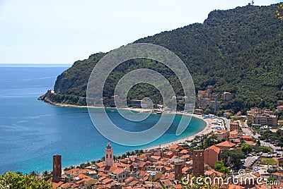 Noli, Liguria - Italy Stock Photo