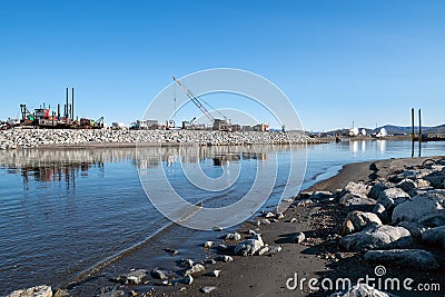 Nome Inlet Stock Photo