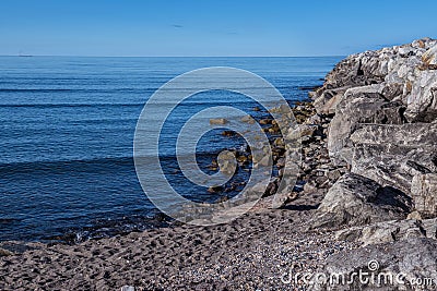 Nome Jetty Stock Photo