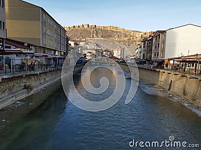 A non-developable city in Anatolia Editorial Stock Photo