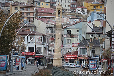 A non-developable city in Anatolia Editorial Stock Photo