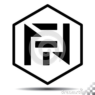 Non-fungible token unit of data on a digital blockchain ledger. Each NFT can represent a unique digital or physical item. They are Vector Illustration