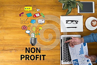 NON PROFIT Stock Photo