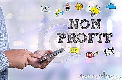 NON PROFIT Stock Photo