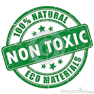 Non toxic product Vector Illustration