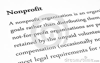 Nonprofit in Business Stock Photo