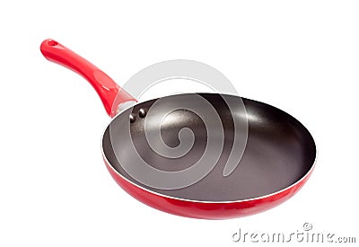 Nonstick coating pan Stock Photo