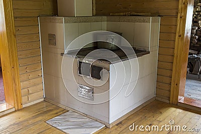 Nonurban oven in a country house Stock Photo