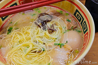 Noodle at Tokyo japan Stock Photo