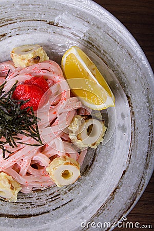 Noodle udon Stock Photo