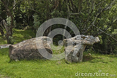 Nook for repose in KwaZulu-Natal nature reserve Stock Photo