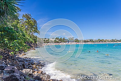 Noosa Heads Beach Stock Photo