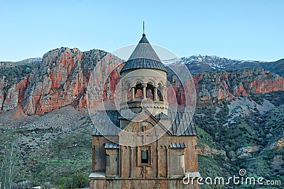 Noravank Monastery in Southern Armenia taken in April 2019rn` taken in hdr Stock Photo