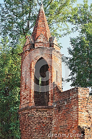 The Norma`s Tower in Casalbuttano, Italy Stock Photo