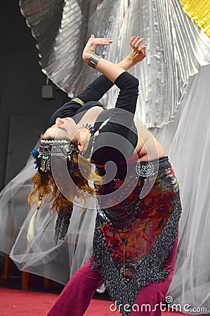 Normal Tenth Muse Belly Dancer Editorial Stock Photo