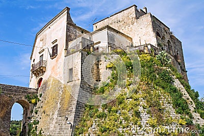 Norman Castle of Ginosa. Puglia. Italy. Stock Photo