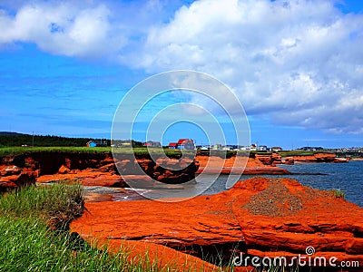 North America, Canada, Province of Quebec, Magdalen Islands Stock Photo