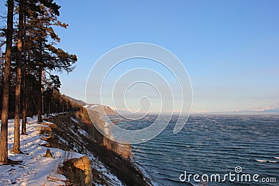 North Baikal Russia Buryatia Autumn Stock Photo